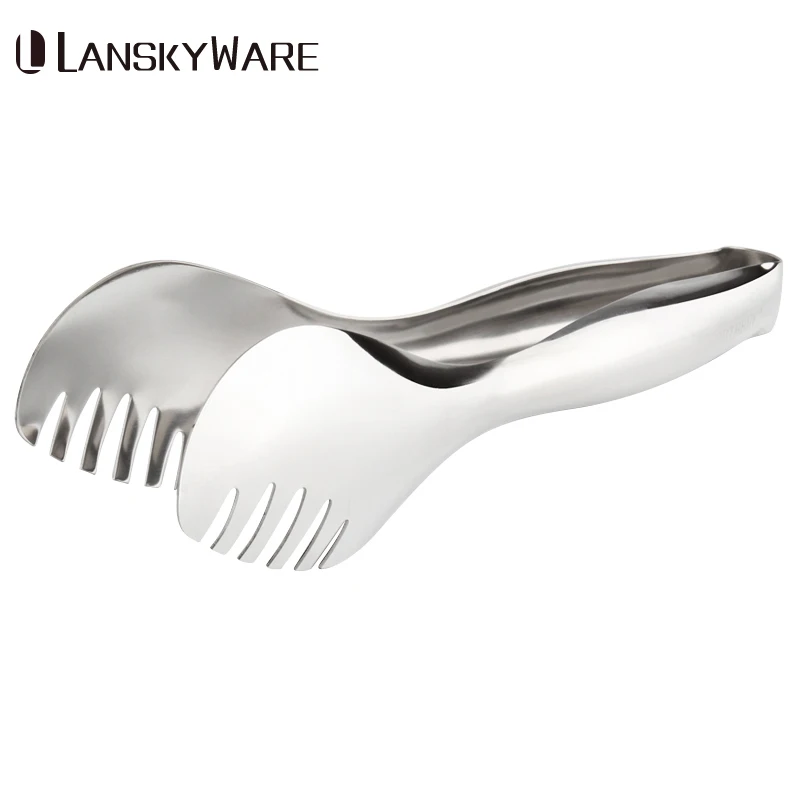 

Stainless Steel Food Tong Salad Tong Cooking Tools Bread Steak Serving BBQ Tong Tools Kitchen Accessories Serving Utensil Tong