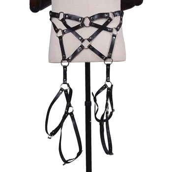 

Sexy Garters Bondage Belt Fashion Women Harness Body Belts Punk Strap Band From Waist To Leg Adjustable Suspender Straps