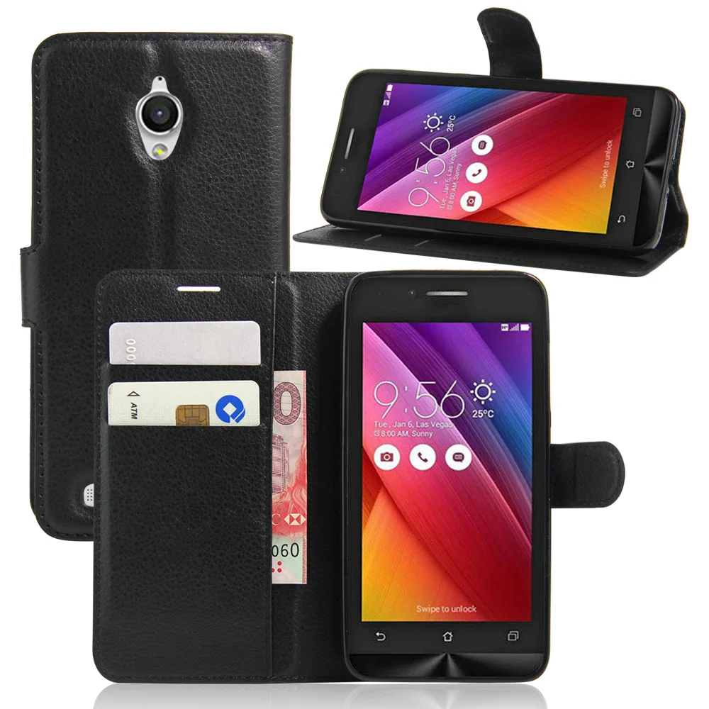 

Luxury Phone Fundas Capas For Asus Zenfone Go ZC500TG Z00VD 5.0 Inch Flip Covers Wallet PU Leather Bags Capinha With Stand Cases