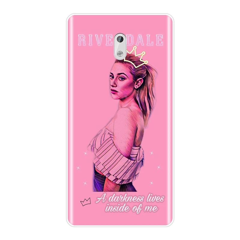 Накладка на заднюю панель American TV Riverdale для Nokia X6 7 Plus Nokia3 Nokia5 Nokia6 мягкий силиконовый