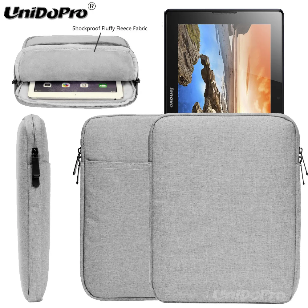 Unidopro Водонепроницаемый чехол для Lenovo Tab 2 A10-70 A10 MIIX 2 10 Планшеты защитный Путешествия рукавом молнии сумка Обложка