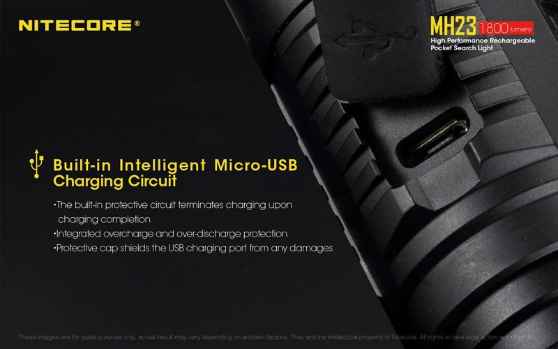 Nitecore MH23 Pocket Search Light (6)