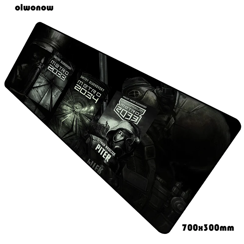 Metro 2033 коврик для мыши 700x300x3 мм Domineering компьютерная мышь игровой мат геймпад для дня рождения игровой коврик для мыши офисный коврик для мыши