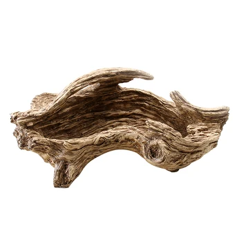 

WINOMO Creative Simulation Tree Root Resin Succulents Pots Artificial Twisted Driftwood Planter Garden Plant Flower Pots