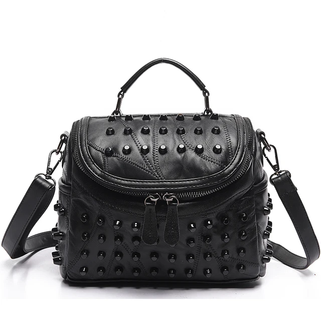 2017 Luxury Women Genuine Leather Bag Sheepskin Messenger Bags Handbags Famous Brands Designer Female Handbag Shoulder Bag Sac