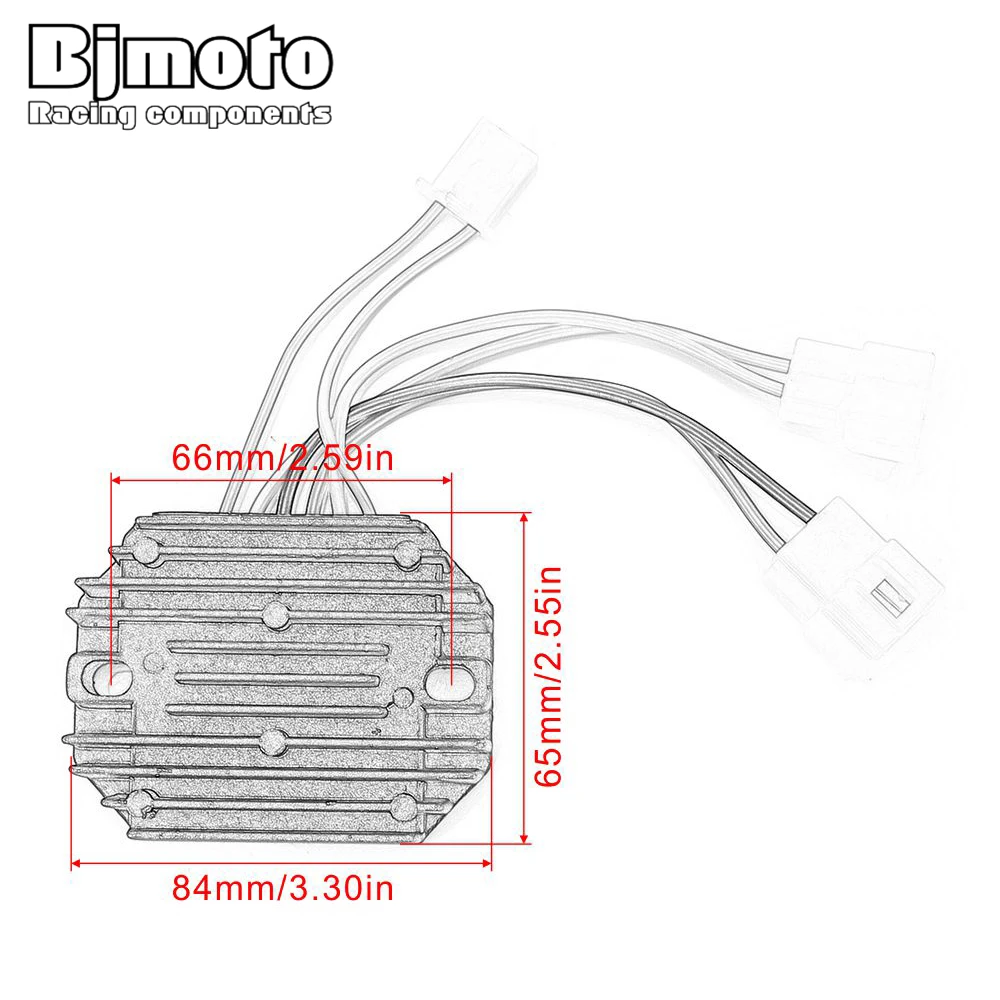 BJMOTO 4012263 мотоциклетный РЕГУЛЯТОР выпрямитель для Polaris 800 Switchback Pro-R 2012 600 IQ Shift EFI L/C 2009 600 Rush 2011-2012