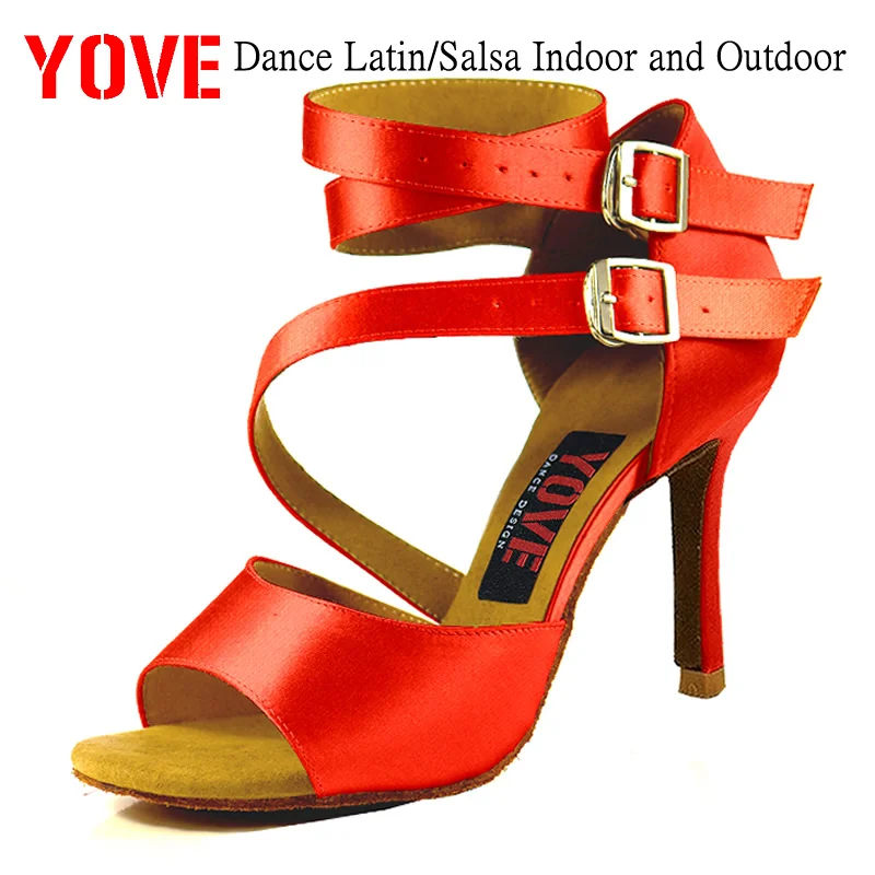 

YOVE Style w122-3 Dance shoes Bachata/Salsa Dance shoes Women's Dance Shoes