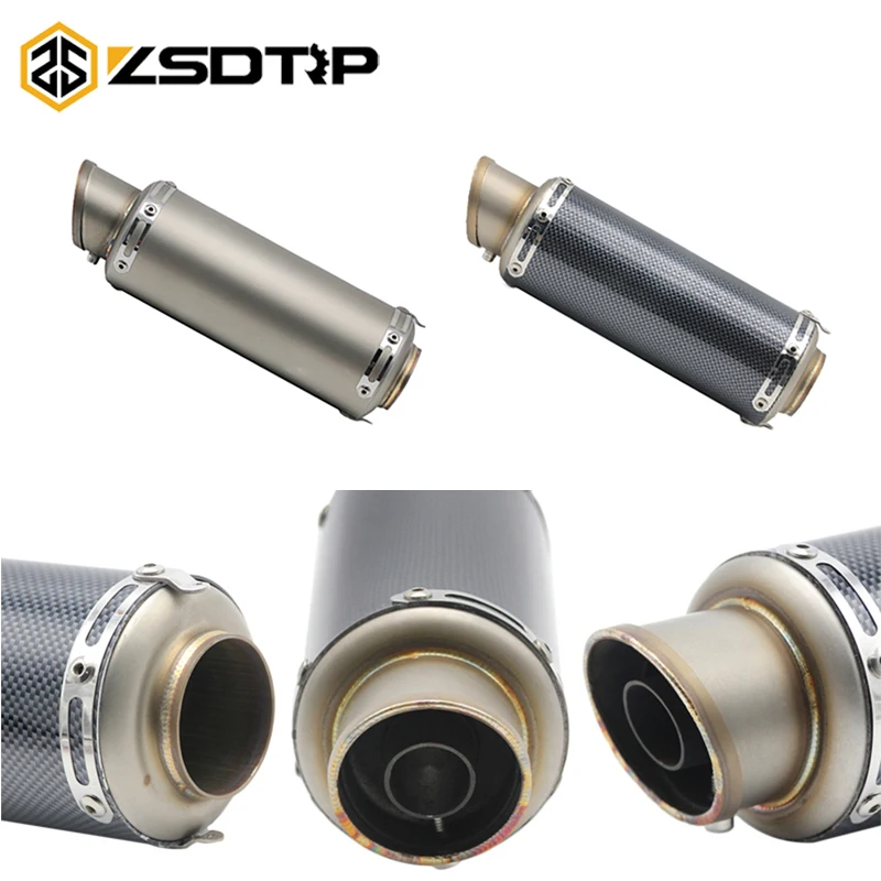 

ZSDTRP Universal Motorcycle Accessories Modified Exhaust Pipe Muffler For CBR650F CB400 CB600 CBR1000 CBR250 ER6N CRF230 CB190r