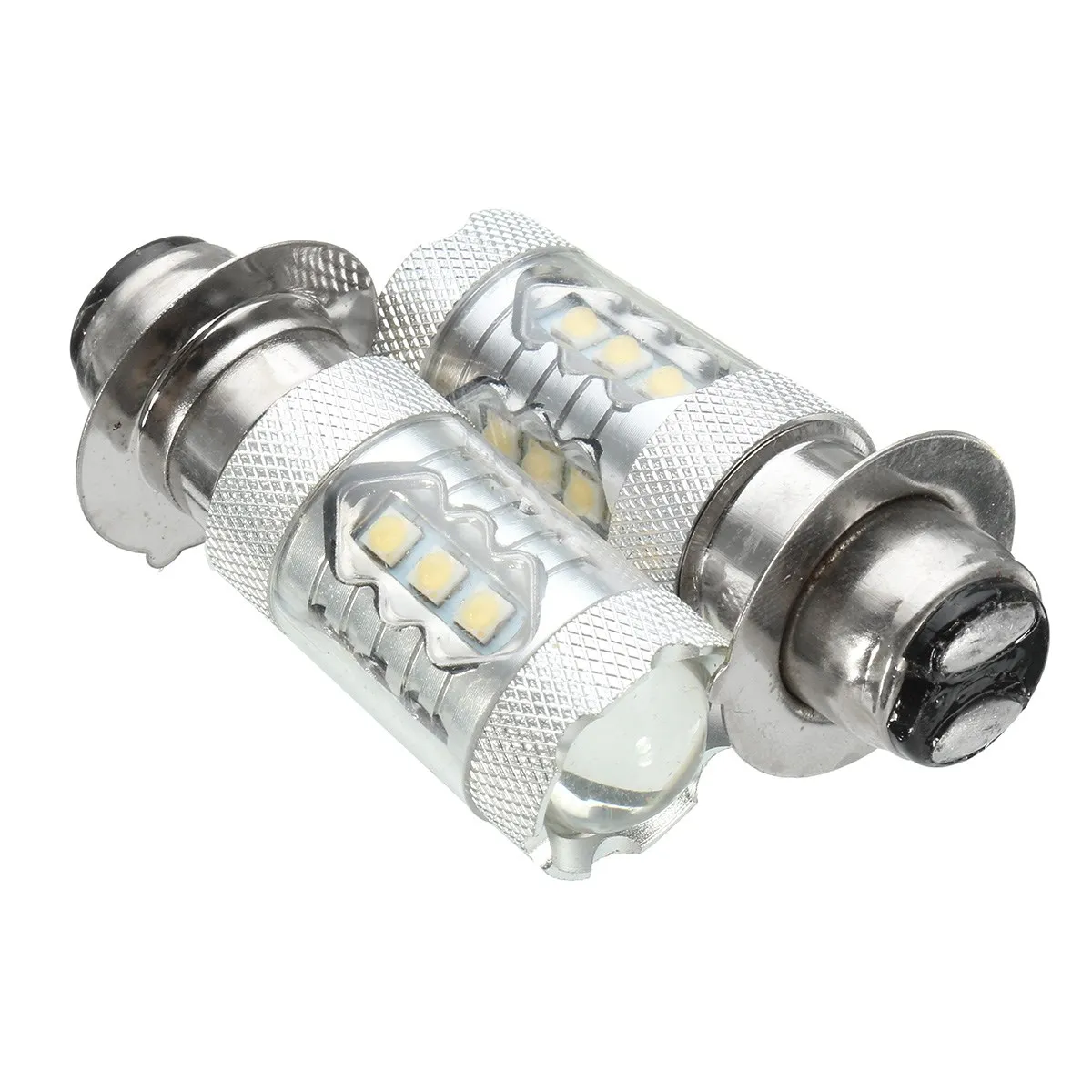 

1Pair PX15D 16LED 80W 6500K Motorcycle Fog Driving DRL Headlight Led Light Bulb 10-30V 80W 6000-6500K 50000 Hours