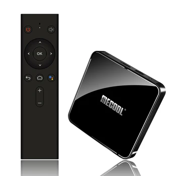 

KM3 RARE Smart TV Android 9.0 TV Box 4K Amlogic S905X2 4GB 128GB Voice Remote Control Box 2.4G 5G WiFi BT4.0 Android TV BOX