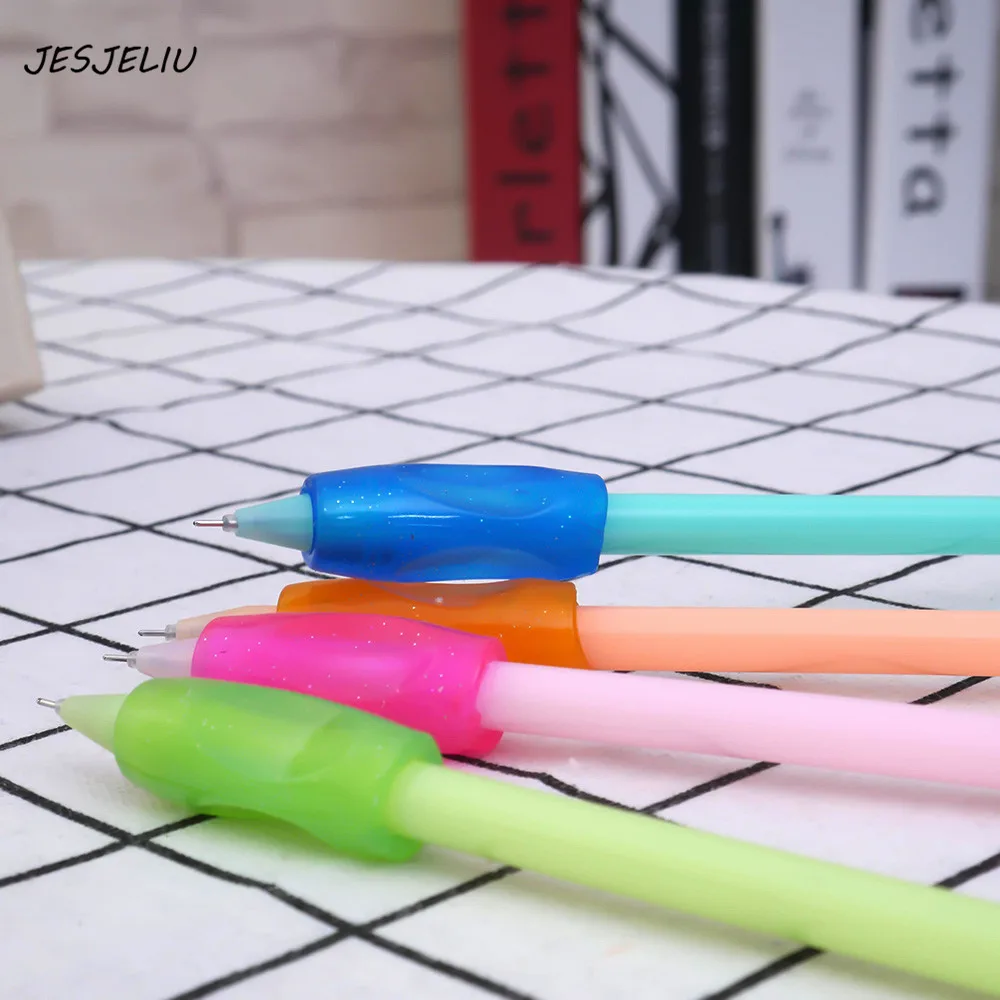 

4pcs Learning Partner Children Students Stationery Pencil Holding Practise Device for Correcting Pen Holder Postures Grip