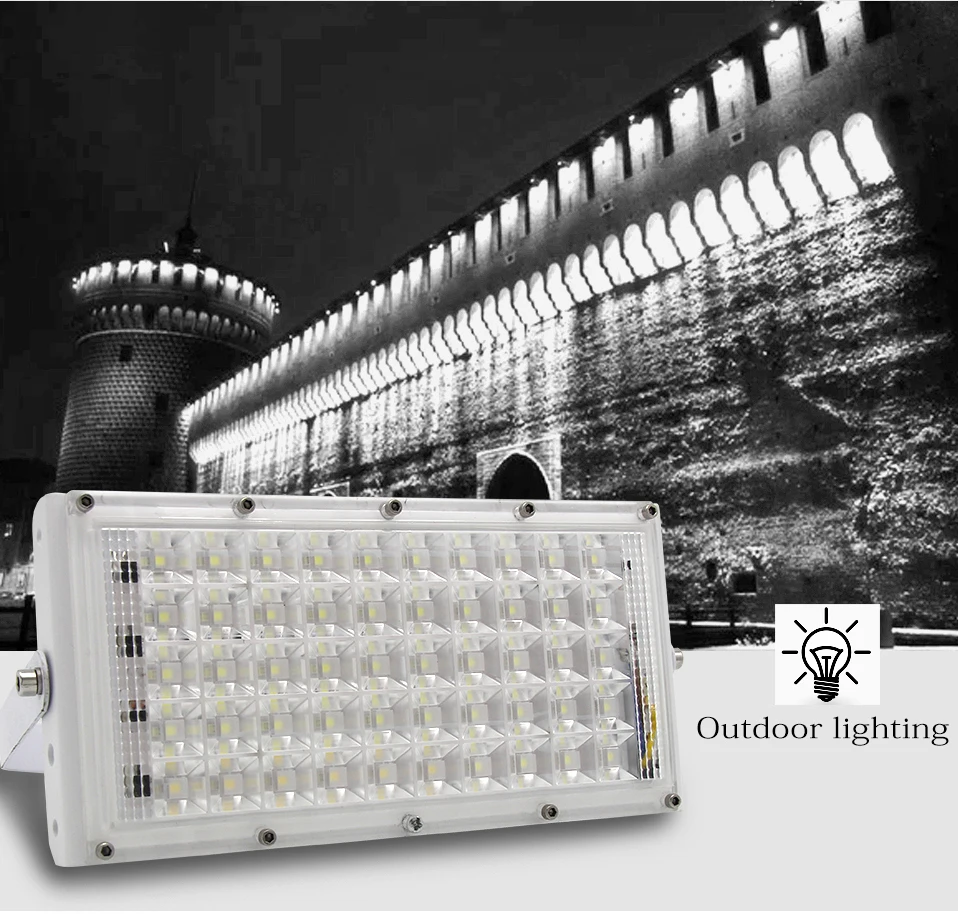 Outdoor-IP66-Waterproof-Outdoor-Lighting-50W-Ultra-bright-LED-Flood-Light-DIY-Combination-LED-Projector-Garden-Street-Lamp2