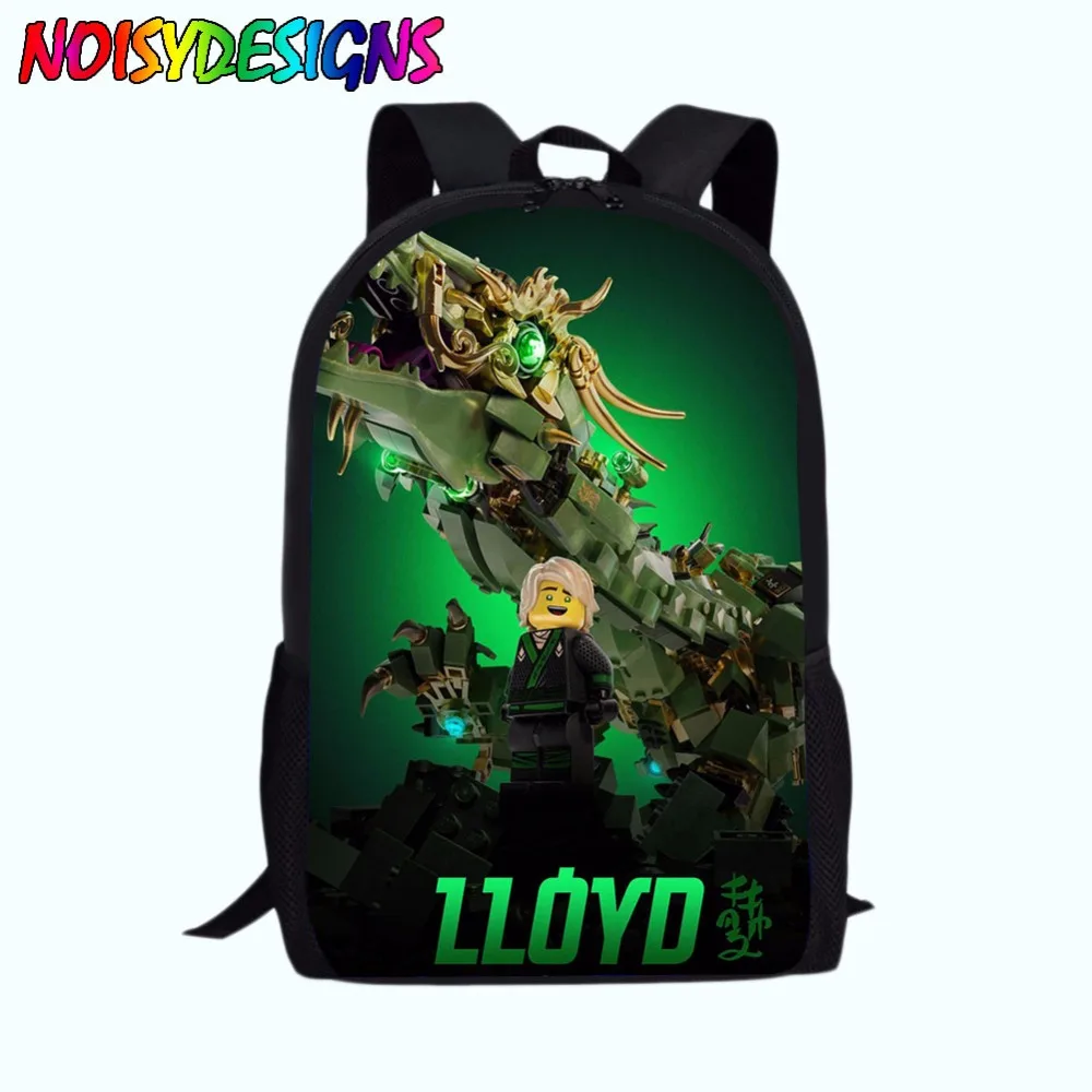 

3D Cartoon Children Bags For Girls Boys Bookbags Cute figure Ninjago School Bag Print School Supplies Backpack Kids Teenagers