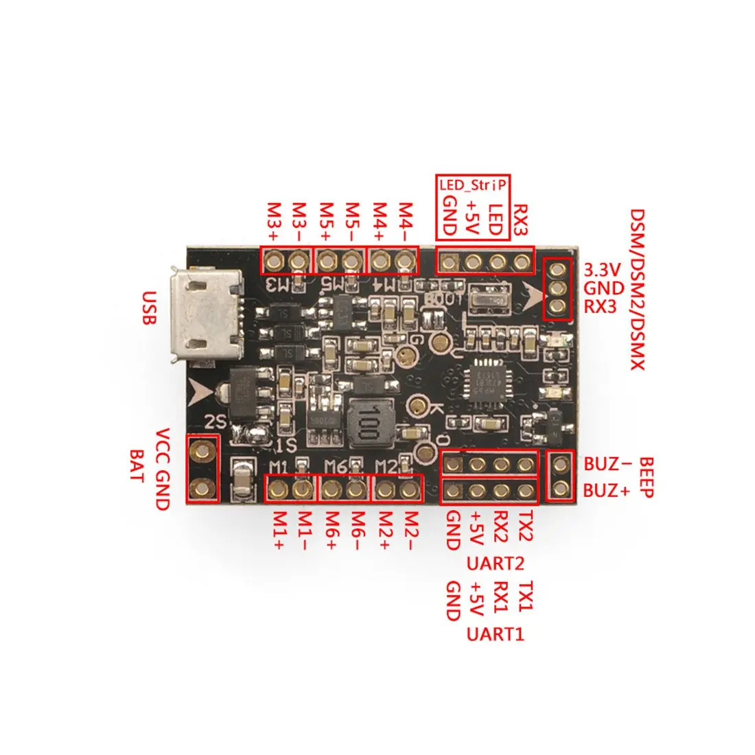 SP RACING F3 EVO V2.0 щетка управления полетом доска для крошечных 90 мм 120 мм 125 мм FPV микро квадрокоптеров лучше, чем Scisky 32 биты