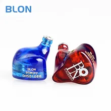 Blon Cardinal IEM мощный MMCX HiFi наушники 10 мм Углеродные диафрагмы динамические наушники монитор сценические DJ наушники Смола уха бутон