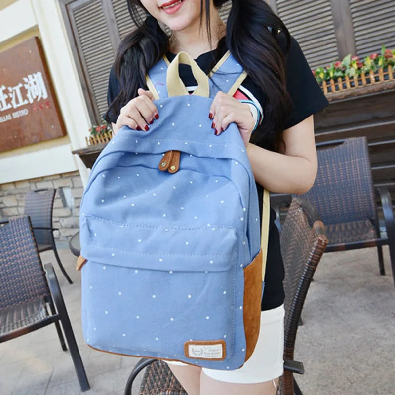 Хан издание холст водонепроницаемый рюкзак институт ветер путешествия Японский