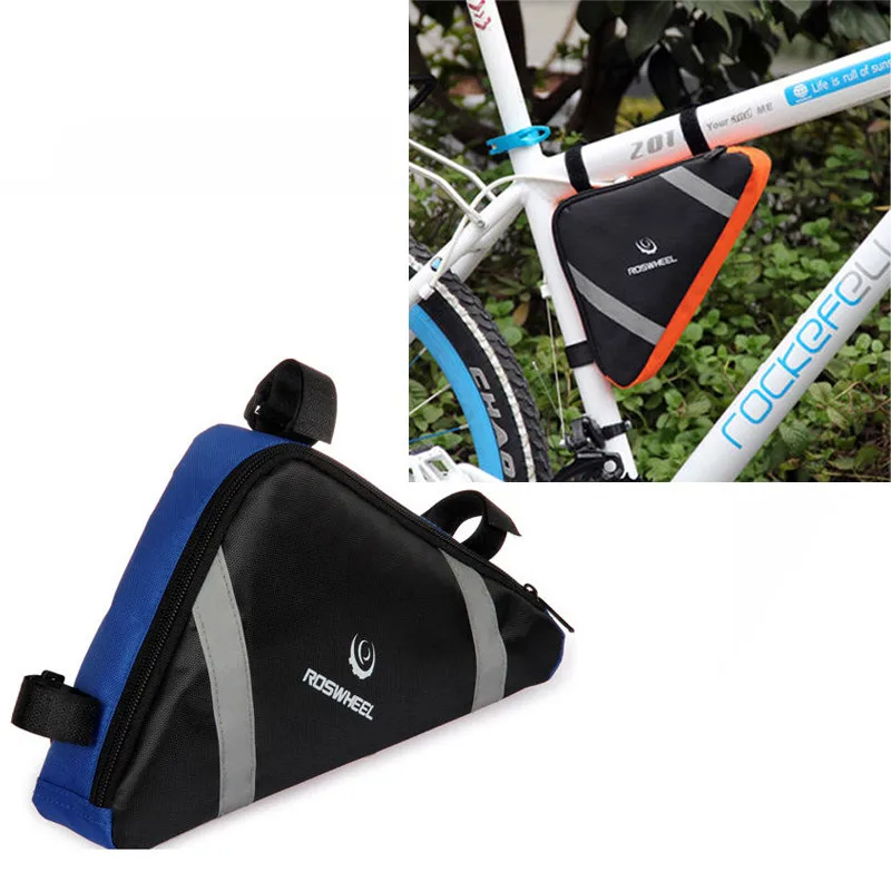 Roswheel 2016 Bike Bicycle Bags Cycling Front Frame Pvc Tube Bag