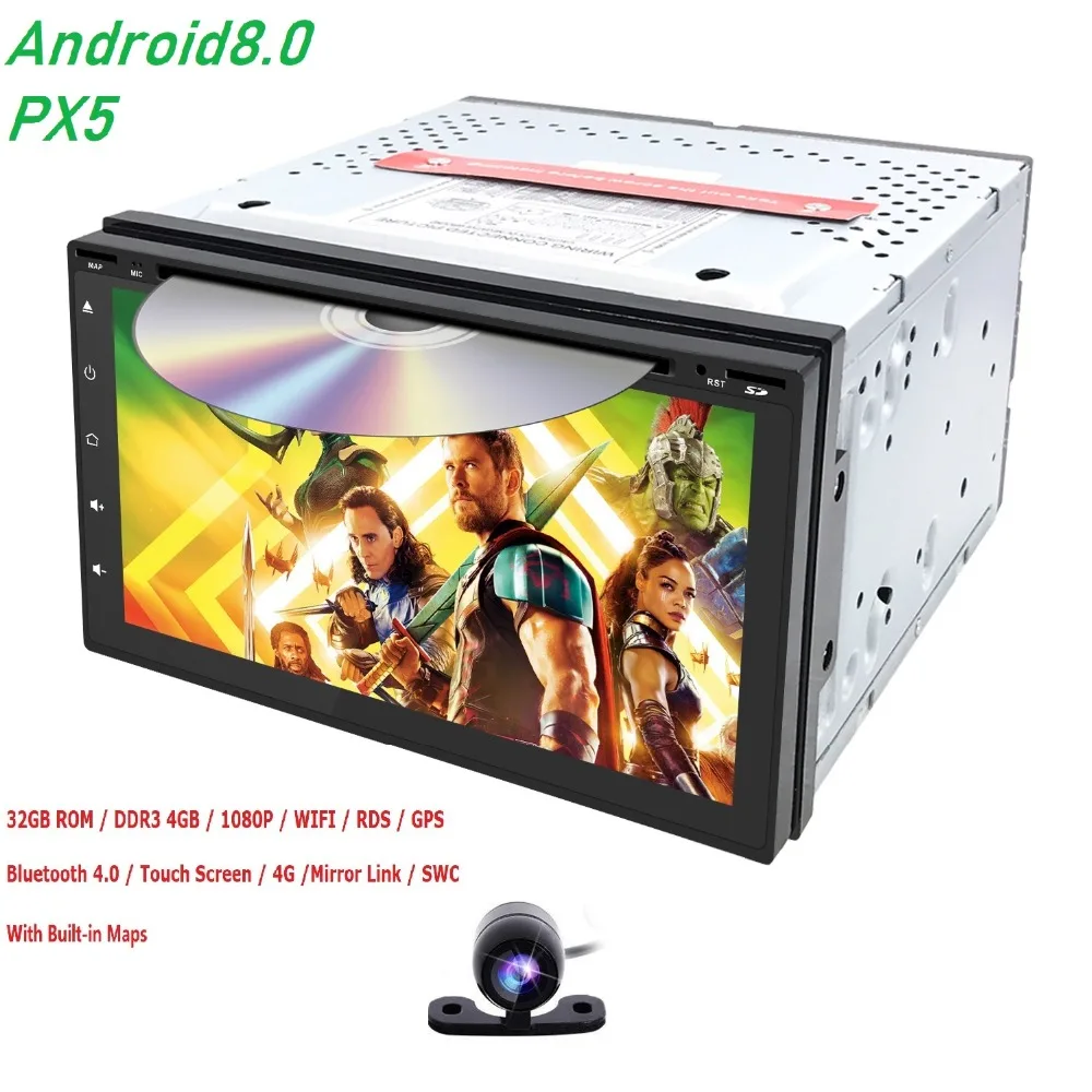 Hizpo 2 din Android 8 0 Автомобильная Радио gps DVD стереосистема для Nissan Juke xtrail qashqai