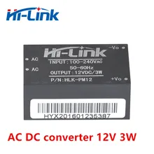 2 шт. ac dc 12 В 3 Вт мини модуль питания 220 В изолированный режим переключение, питание модуль питания HLK-PM12