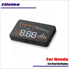 Liislee для Honda Odyssey/Пилот автомобиля OBD2 превышение скорости Предупреждение головой вверх Дисплей вождения экранный проектор отражают свет