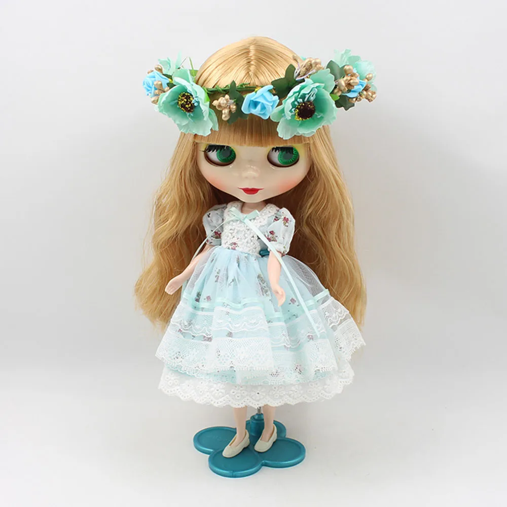 Blyth кукла цветок венок 2 вида цвета для 1/6 licca, Ледяной, pullip, 1/4 bjd