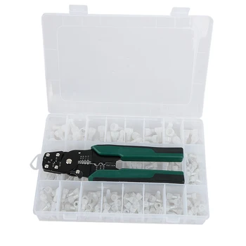 

Wire Crimping Tool Kit Wire Terminal Crimp Connector Self-adjusting Cable Cutter