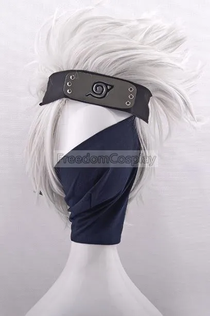 

NARUTO Hatake Kakashi Cosplay hairwear headband with face mask