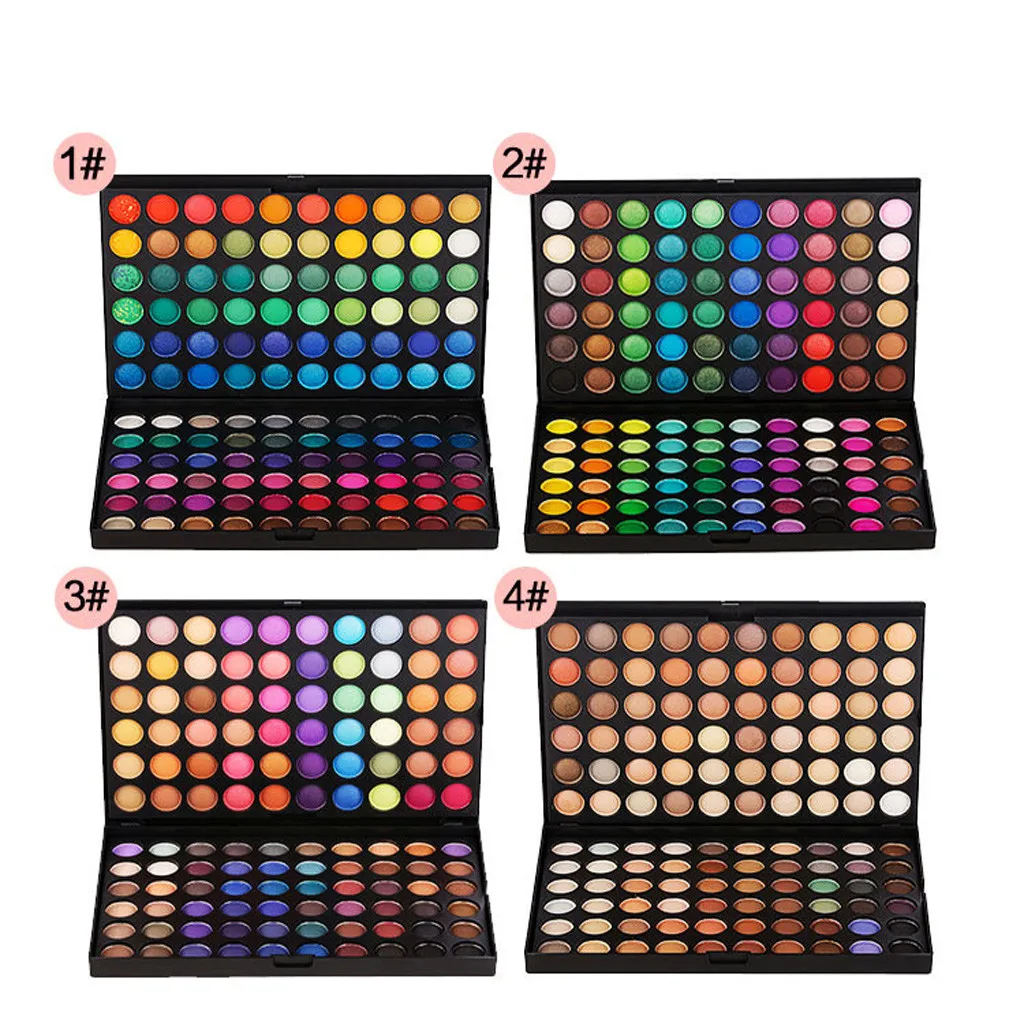 

sombras de ojos profesional new Matte Shimmer Earth Warm Color Eyeshadow Palette Makeup Eye Shadow 120 Colors paleta maquiagem