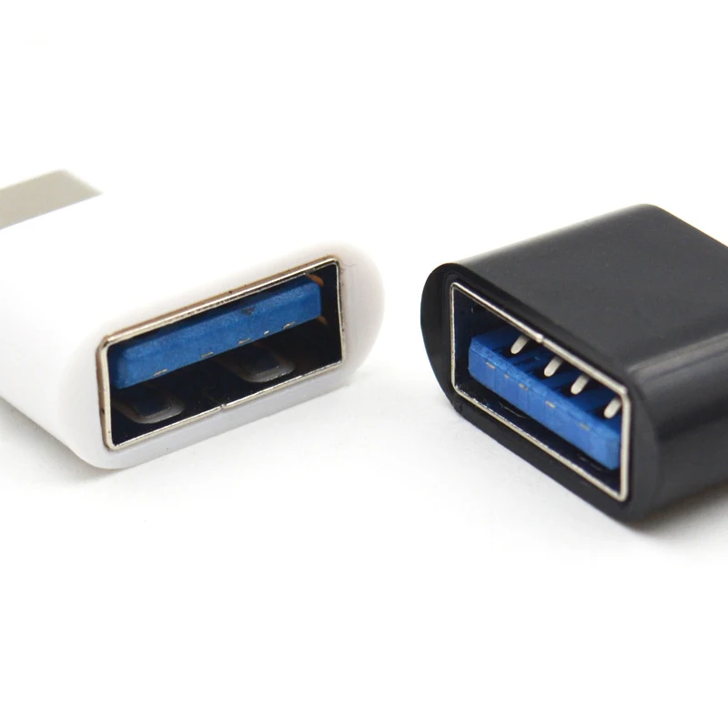 Адаптер OTG с Usb портом Мама на type c 100 шт. адаптер USB 3 1 Для Xiaomi mi6 5s huawei p10 p9 honor 9