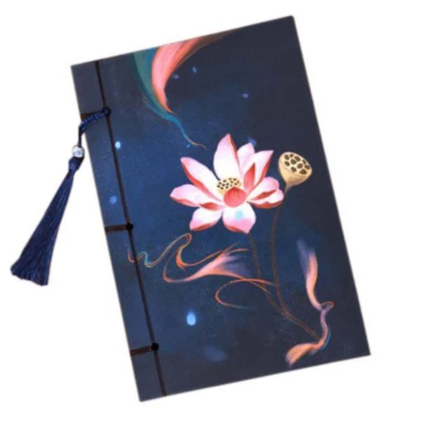 

Vintage tassel Notebook Vintage Style Notebook Diaries Notebook with Tassel # 06