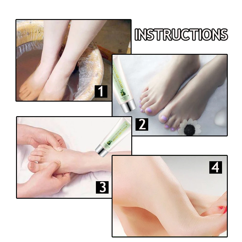 Shea Butter Chinese Foot Cream Foot Peel Anti Dry Crack Anti Swelling Foot Spa Remove Dead Skin Repair Moisturizing Feet Lotion|Feet| - AliExpress