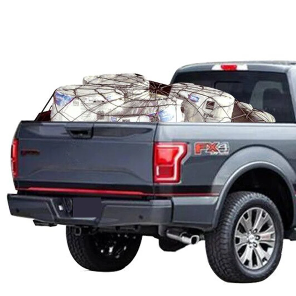 Large 120cm x 180cm Stretch Trailer Cargo Net Boot 12 Hooks Rack Car Truck Rack