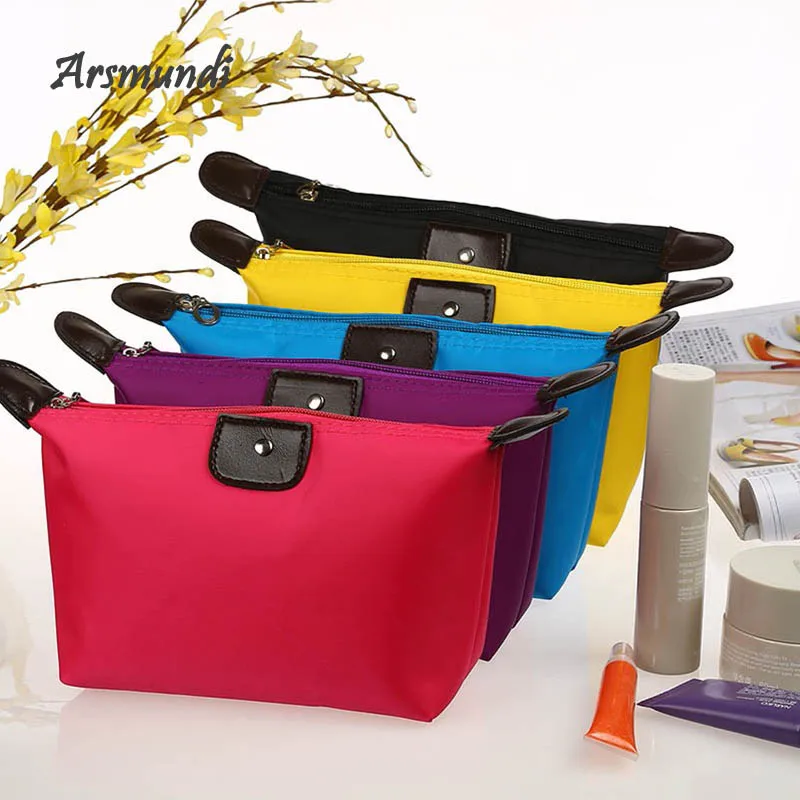  Women'sTravel Cosmetic Bag Candy Storage Bag Multifunction Beauty Zipper Makeup Case Pouch Toiletry