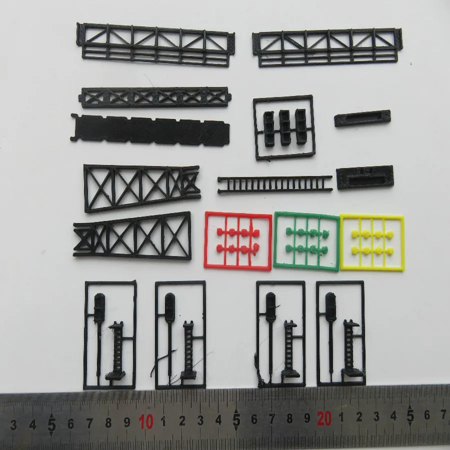 n scale model nuilding kits toy (5)