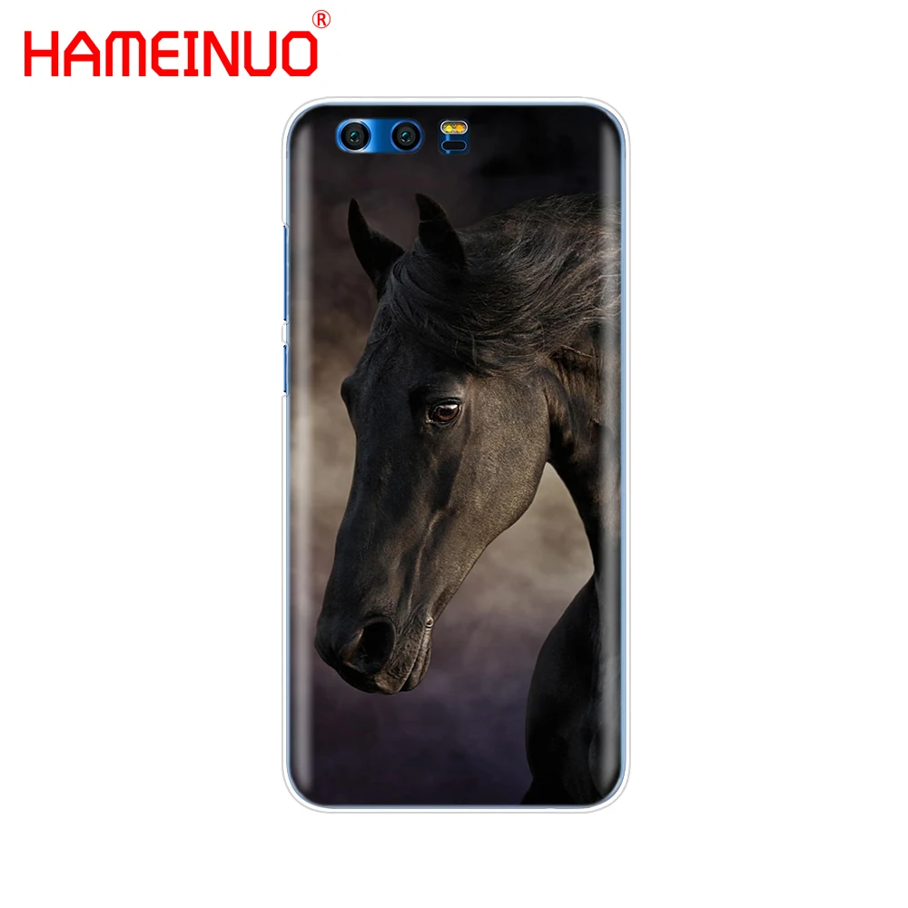 HAMEINUO с принтом животного, лошади крышка чехол для телефона для huawei Honor 10 V10 4A 5A 6A 7A 6C 6X7X8 9 LITE