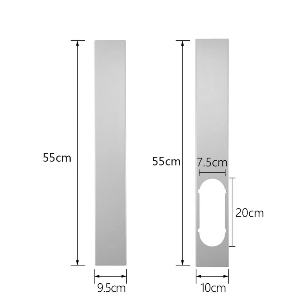 Наборная пластина оконного слайда адаптер для портативного кондиционера оконный комплект AU выхлопной шланг трубчатый соединитель Комплект