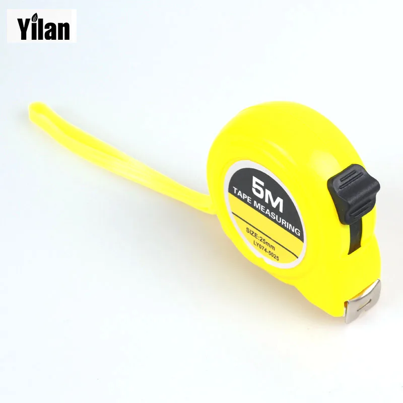 5M*19mm Steel Tape Measures Metric Measuring Tapes With Hand Strap Belt