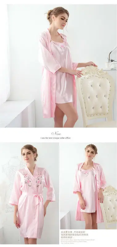 Новое поступление Модные Сексуальная женская ночная рубашка, лидер продаж для дам на лето, осень пижамы одежда сна