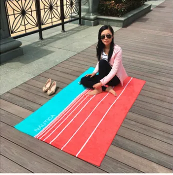 

1PC 170X90cm 100% cotton bath towel brief gradual change colored stripe leisure surf men swimming beach towel CR-T72