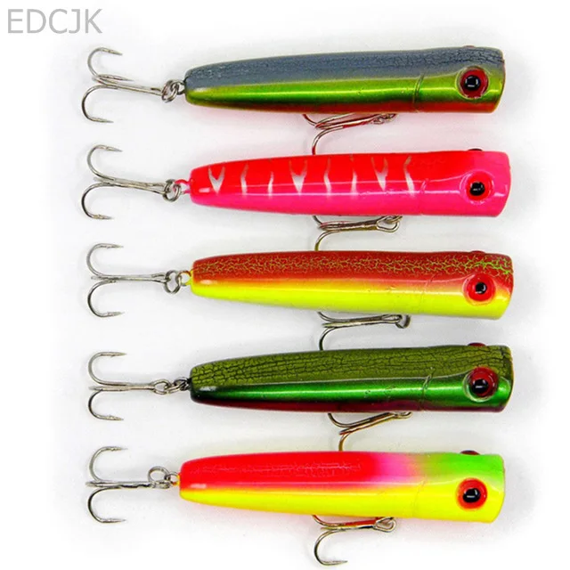 Popper Fishing Lures Topwater Pencil Lure For Fish Poppers Top Water