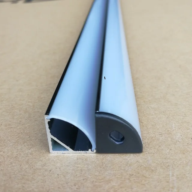 10pcs(10meters) x 1000mm 3.3ft Black anodized aluminum led channel