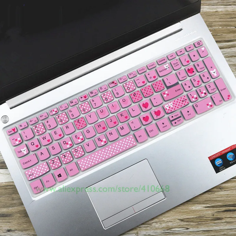 Для lenovo Ideapad S340 S 430 S340-14IWL S430 15,6 дюймов Силиконовая клавиатура для ноутбука Защитная крышка для кожи