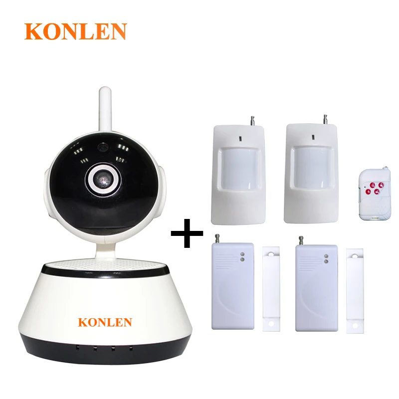 KONLEN WIFI сигнализация системы безопасности дома беспроводной умный дом камера