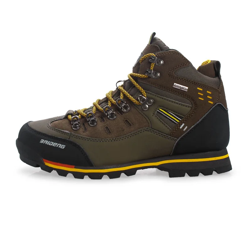 

High Top Sports outdoor Hiking shoes New Pattern Keep Warm High Help Shoe Male Shoe Comfortable Climbing Fishing Boots