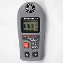 High-precision Anemometer Wind Speed Meter Design Wind Tester Portable Operation Automatically Wind Meter Anemometer 5 in 1 environment meter thermometer hygrometer anemometer wind speed sound level light meter air velocity humidity tester