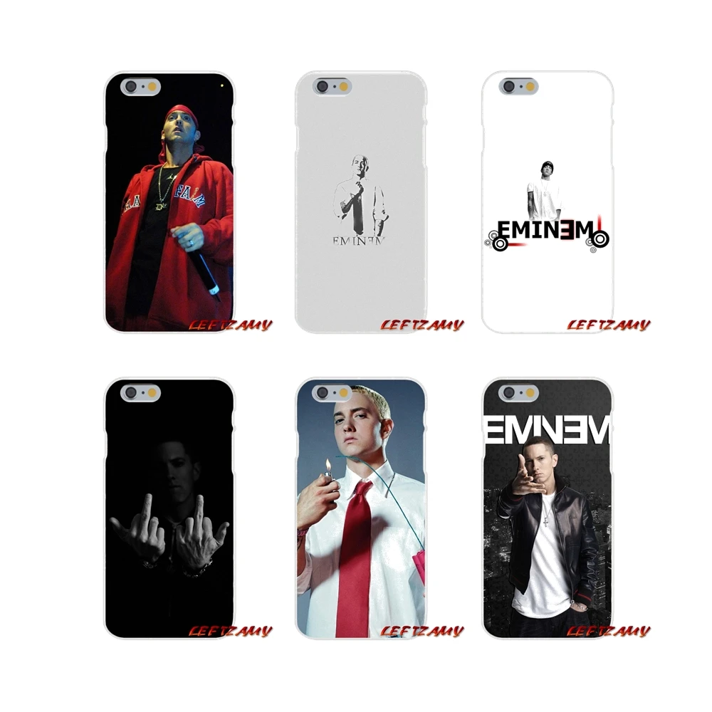 

Hop Rapper Eminem rap Accessories Phone Shell Covers For iPhone X XR XS MAX 4 4S 5 5S 5C SE 6 6S 7 8 Plus ipod touch 5 6