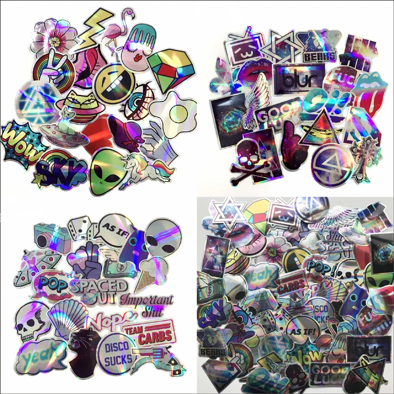 20pcs Mixed Galaxy Sticker Stars Dream Anime Cartoon Stickers for DIY Luggage Laptop Skateboard Car Motorcycle Bicycle Stickers