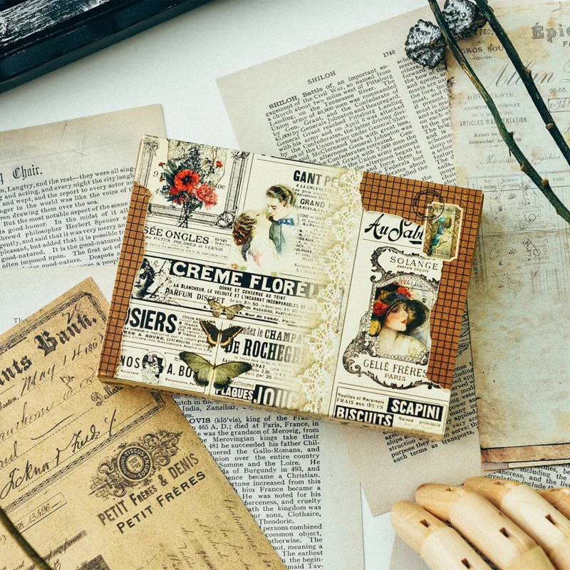 Vyutxa винтажные банкноты этикетки бумажные высечки для скрапбукинга счастливый планировщик/изготовление карт/Журнал проект