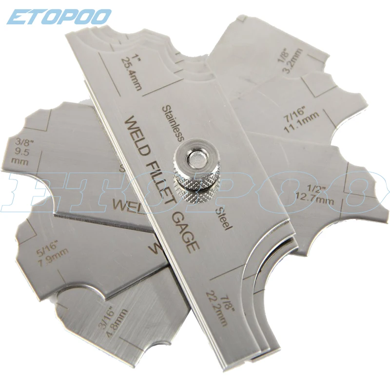 

New Hot MG-11 Cam type weld gauge Fillet Type Master Weld Gauge Weld fillet gage Fillet Gage