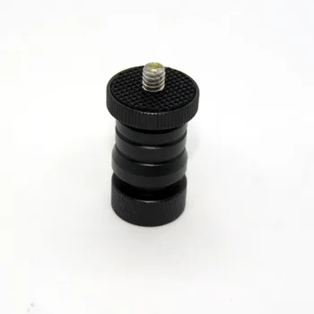 

Tripod Pan Tilt Screw Quick Release Plate 1/4" Hot Shoe Adapter for LCD Monitor Magic Arm HDMI Splitter LED Light EVF Light